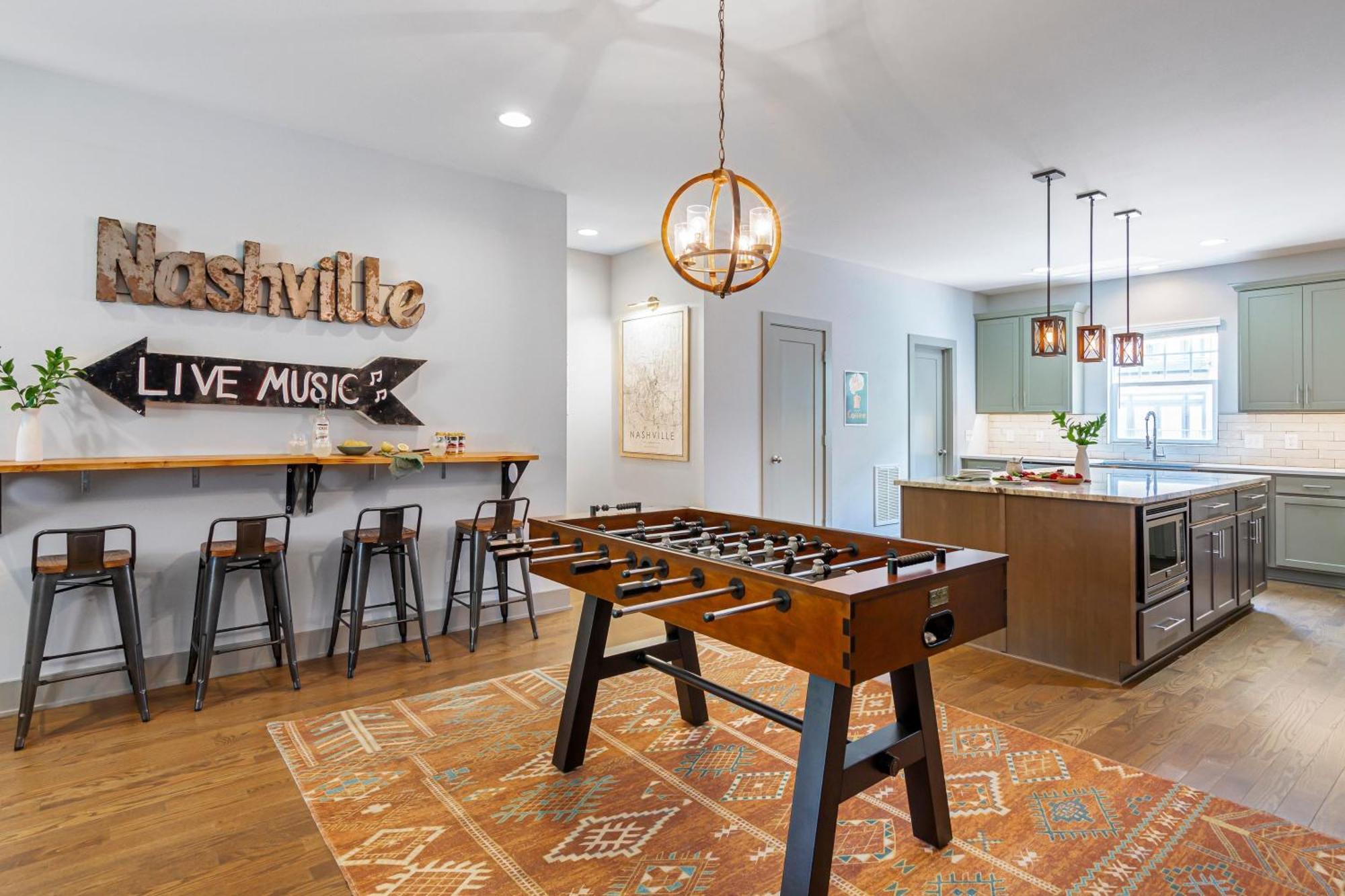 Waverly By Avantstay Nashville-Inspired Townhome W Luxury Kitchen Pool Table Exteriér fotografie